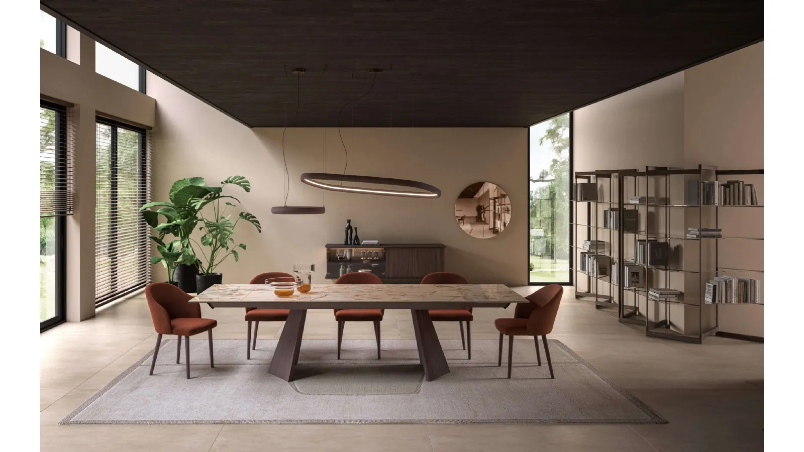 Tavolo allungabile Axel di Ozzio