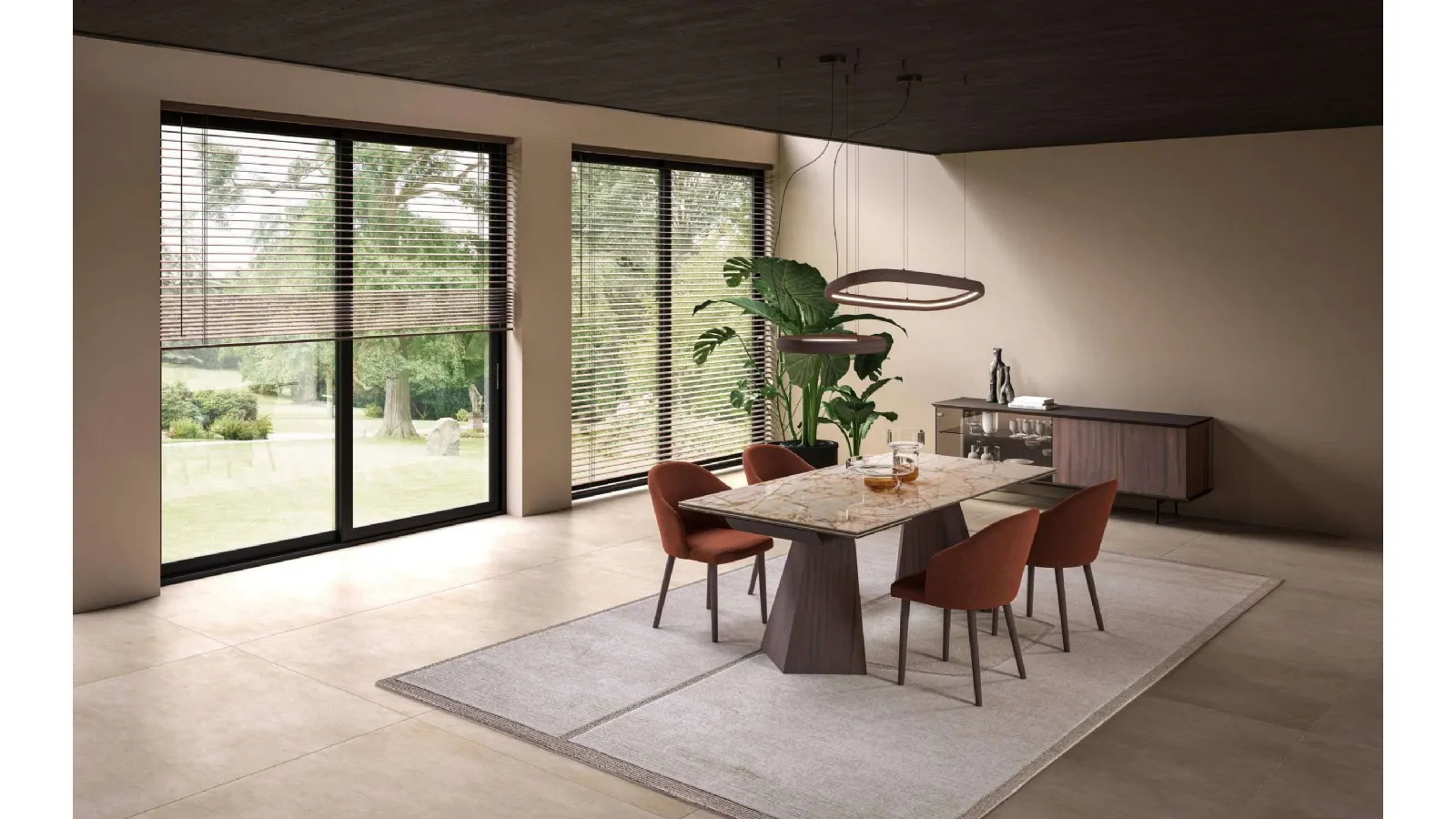 Tavolo allungabile Axel di Ozzio