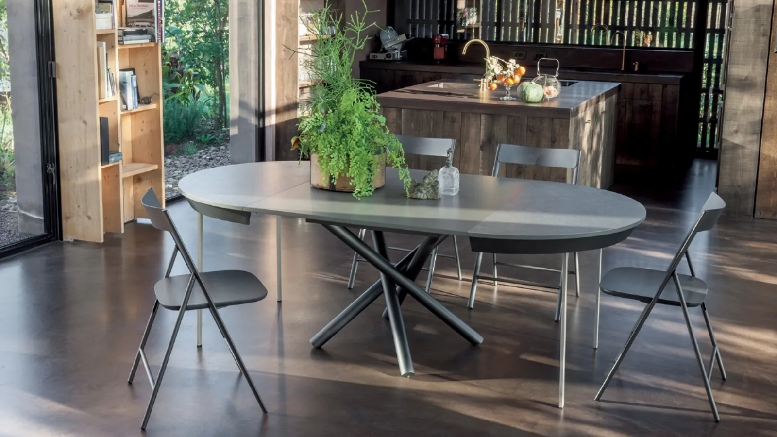 Tavolo Fahrenheit Round di Altacom