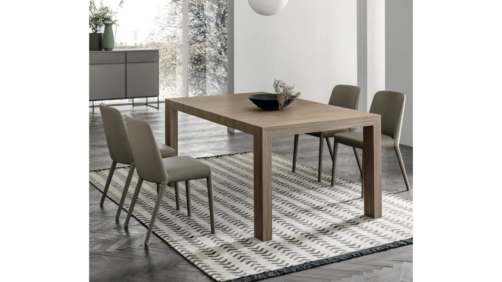 Tavolo allungabile Doppio Passo di Tomasella