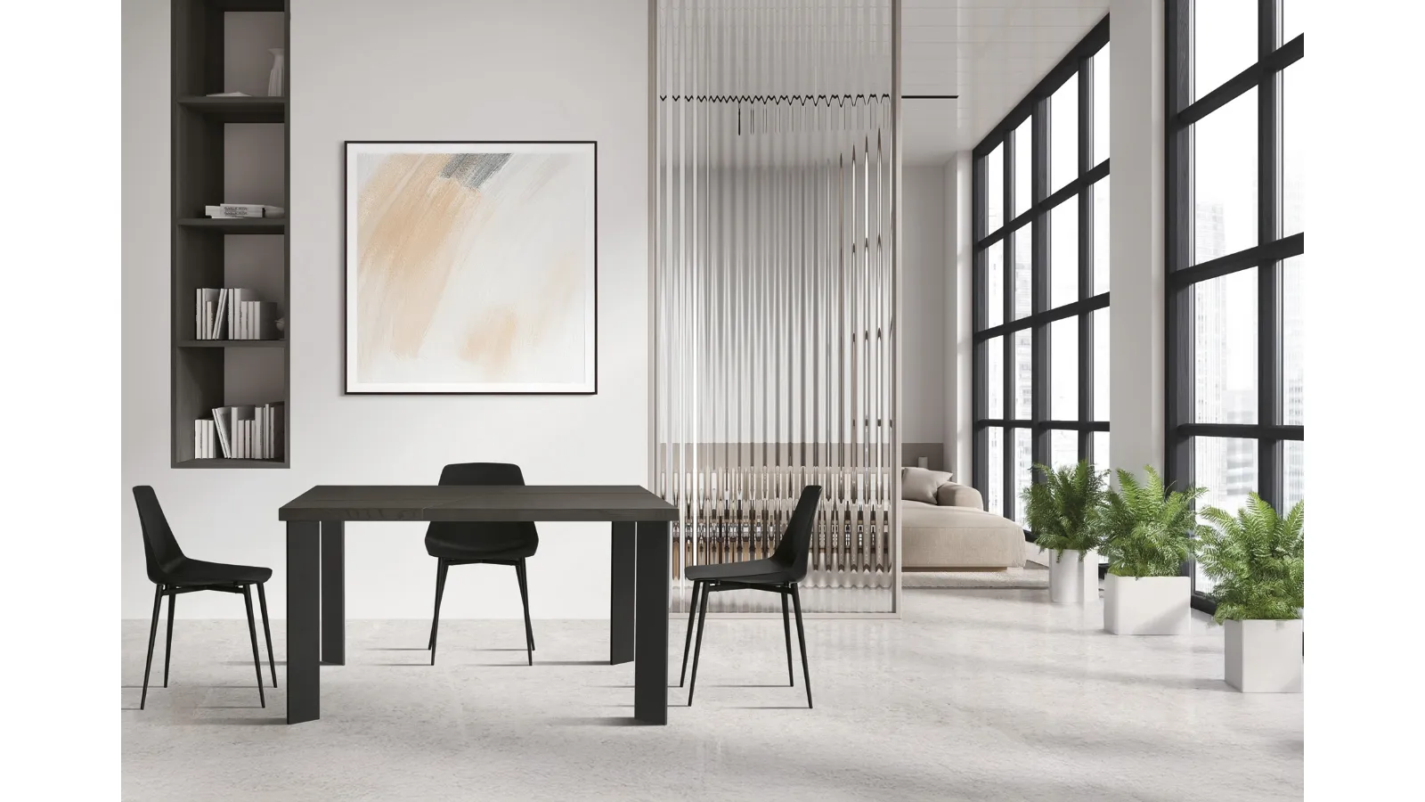 Tavolo allungabile Zenit di FGF Mobili