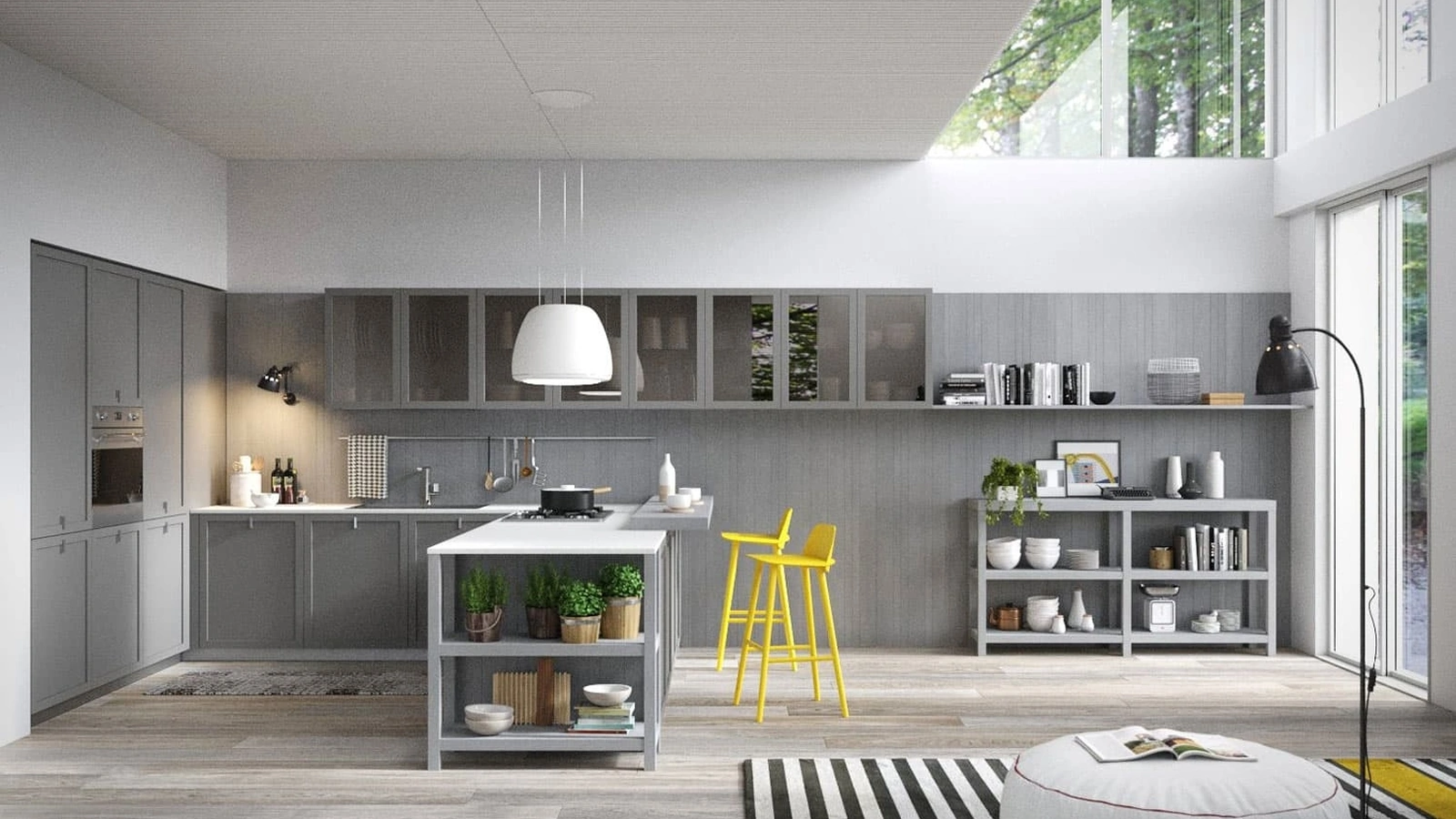 Cucina Classica Mia con penisola di Dibiesse