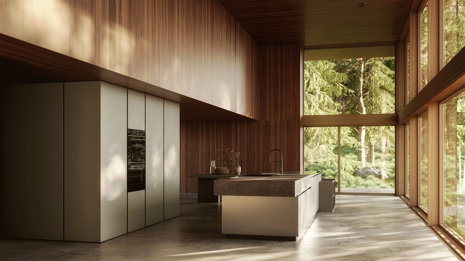 Cucina Design All-Around D12 02 di Doimo Cucine