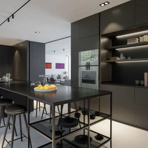 Cucina Design con isola All-Around D12-D23 02 di Doimo Cucine