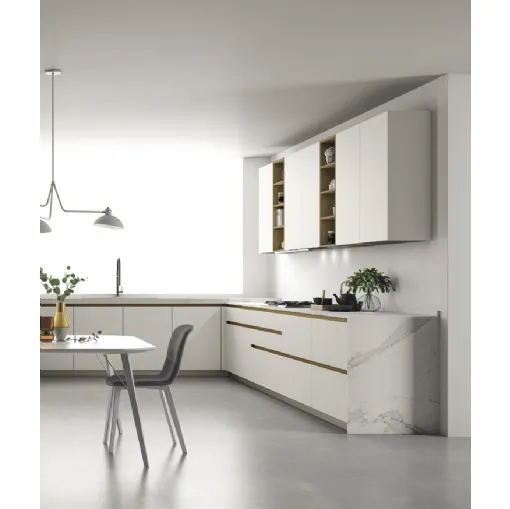 Cucina Design angolare Aspen composizione 3 di Doimo Cucine