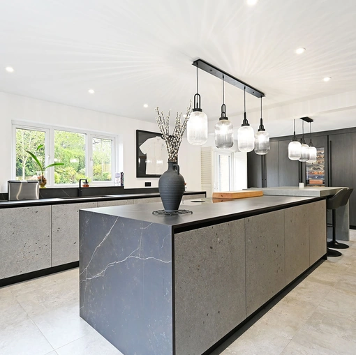 Cucina Design con isola Aspen D23 di Doimo Cucine