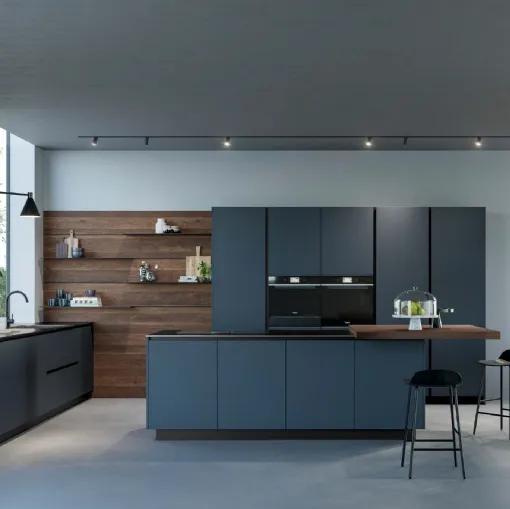 Cucina Moderna D20 Blu Notte di Doimo Cucine