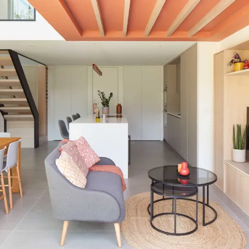 Cucina Moderna D23 Fenix Bianco di Doimo Cucine