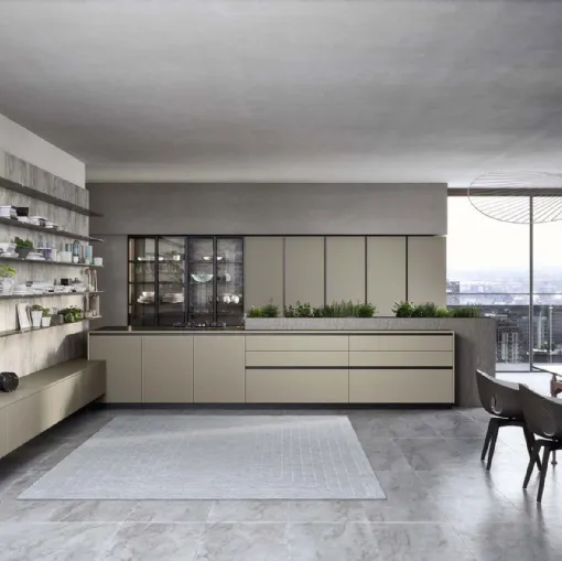 Cucina Moderna Emporio Gola lineare di Dibiesse