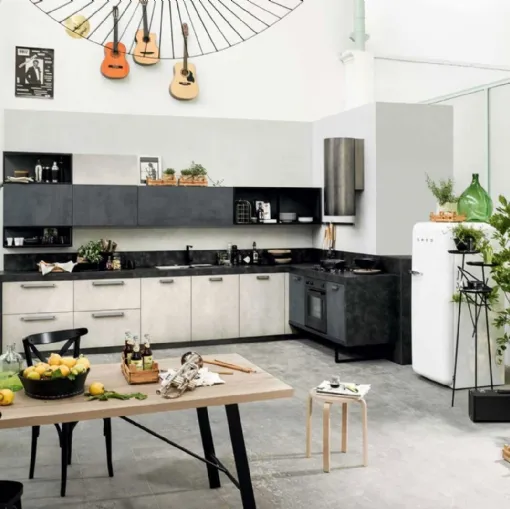 Cucina Moderna Emporio Maniglia angolare di Dibiesse