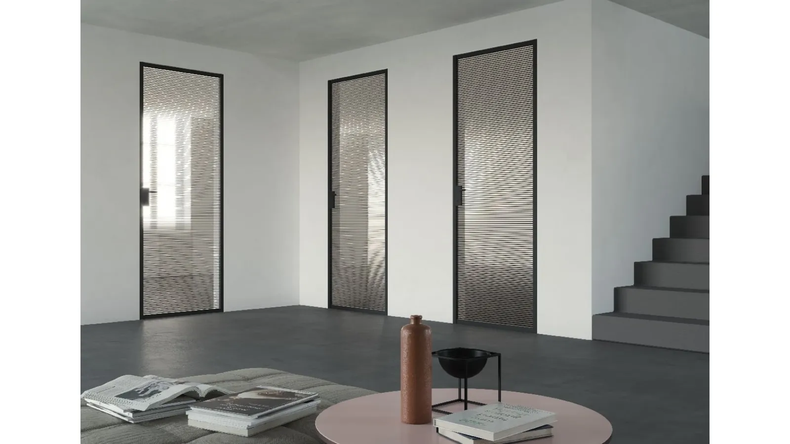 Porta battente per interni Factory T1 Tratto di Foa