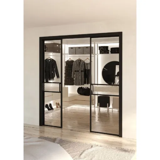 Porta per interni scorrevole Factory T22 di Foa