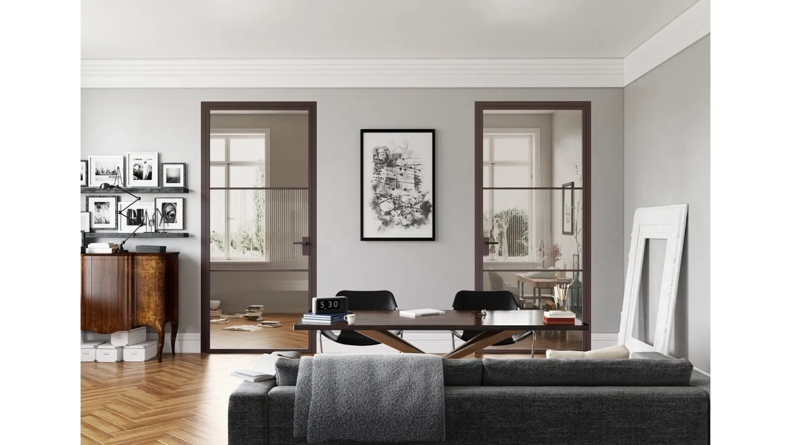 Porta per interni battente Factory T3 di Foa