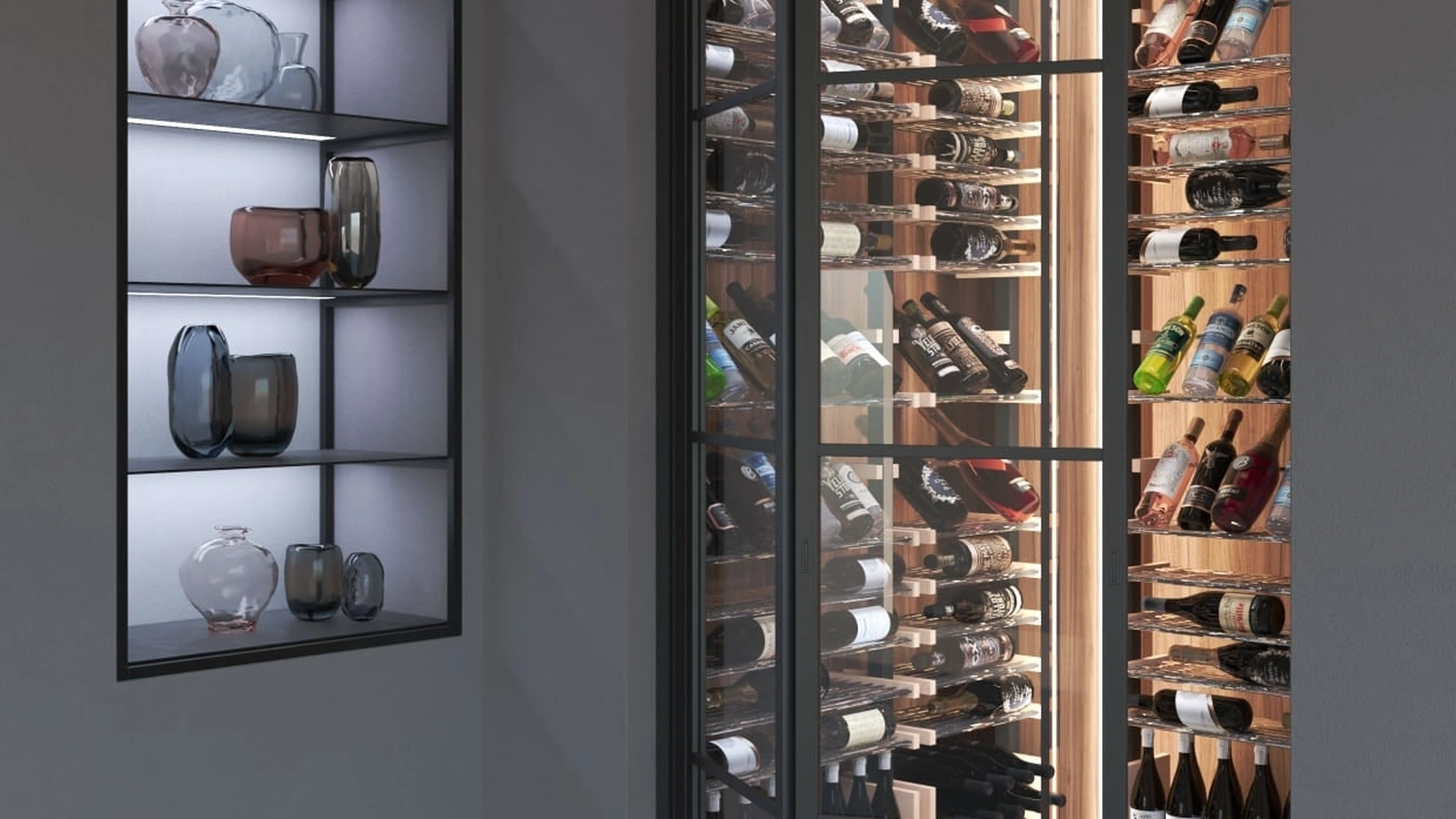 Porta per interni a libro Factory T4 di Foa