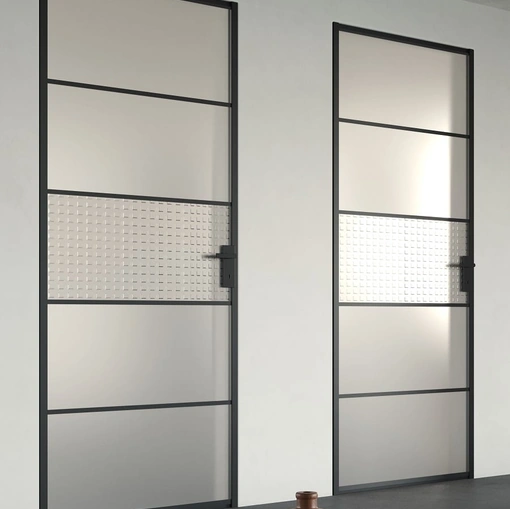 Porta per interni battente a filo muro Factory T5 di Foa