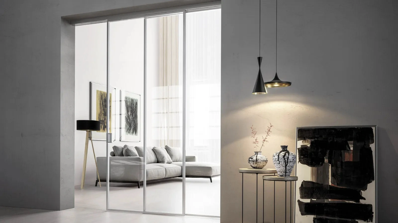 Porta per interni Gaia Sospesa di Doal