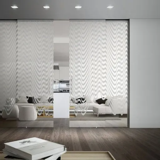 Porta per interni scorrevole Sinthesy Light Drip di Foa