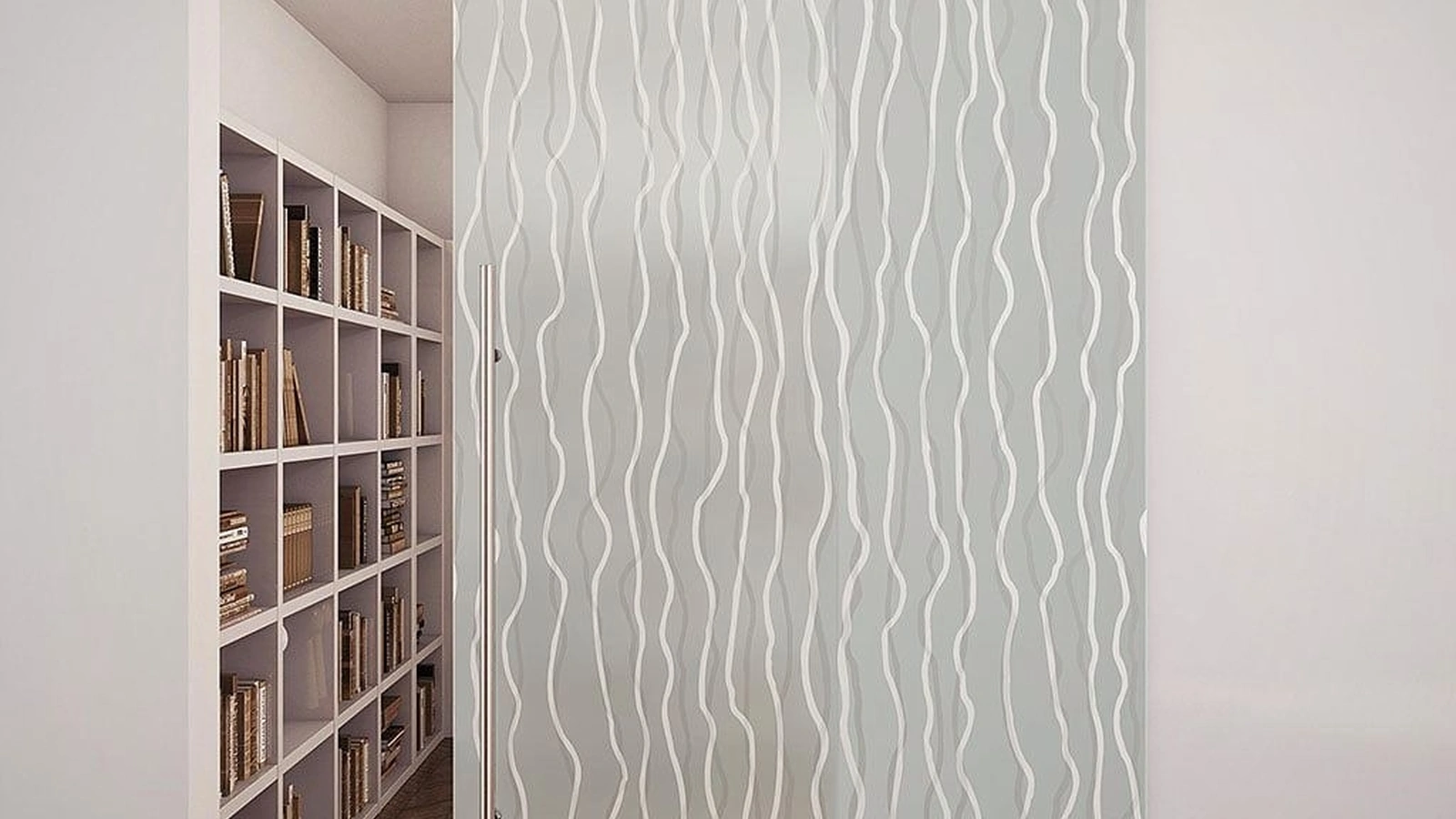 Porta per interni scorrevole Sinthesy Light Melodia di Foa