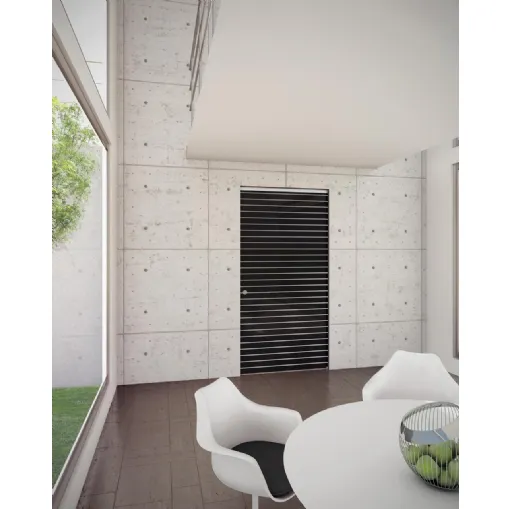 Porta per interni scorrevole Sinthesy Light Righe di Foa