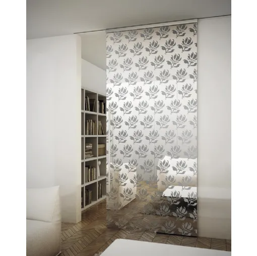 Porta per interni scorrevole Sinthesy Light Rosae di Foa