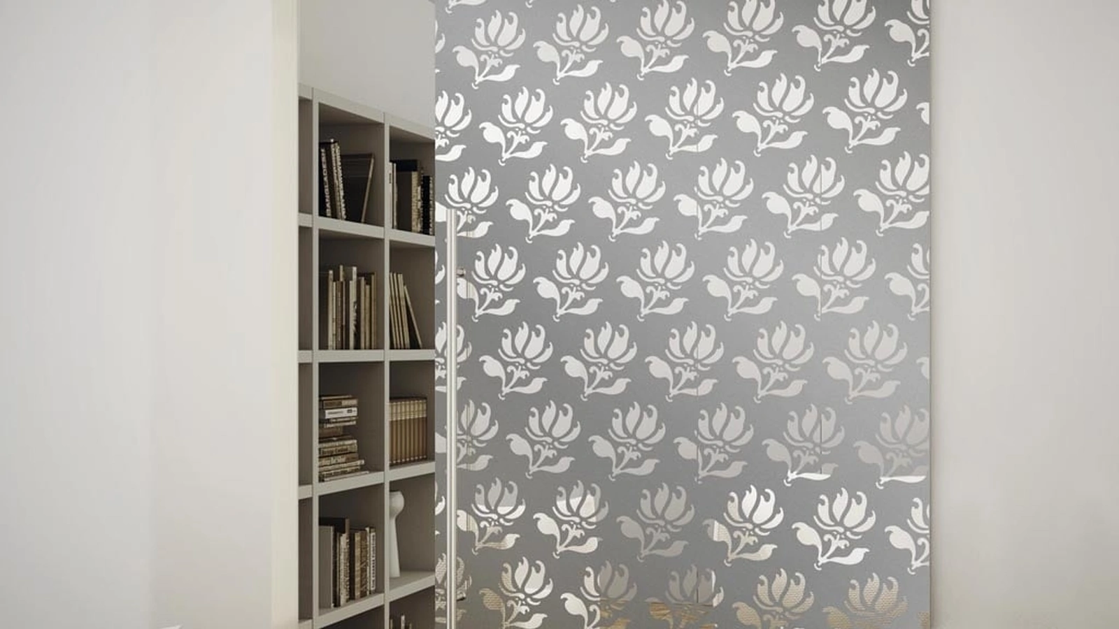 Porta per interni scorrevole Sinthesy Light Rosae di Foa