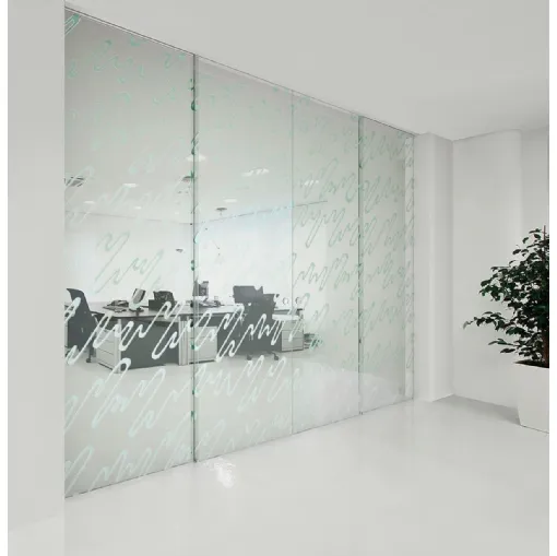 Porta per interni scorrevole Space Bolero di Foa