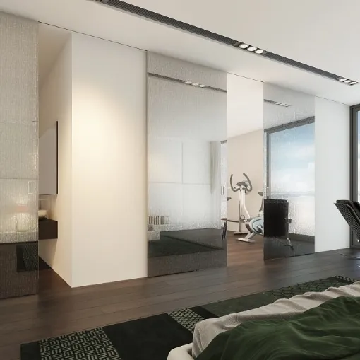 Porta per interni scorrevole Space Macramè di Foa