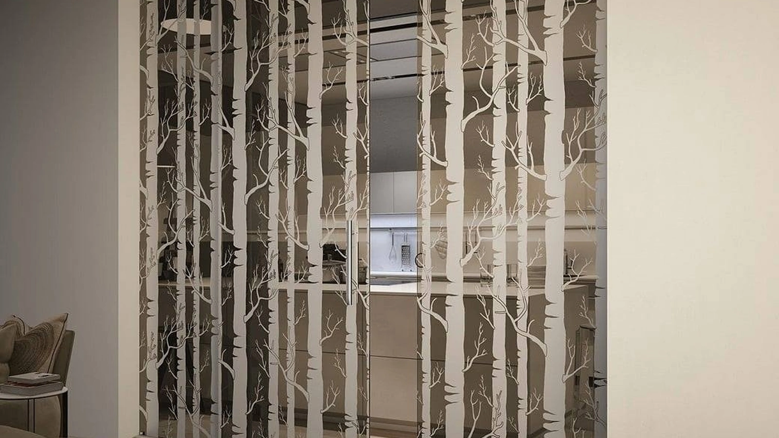 Porta per interni scorrevole Space Nordic di Foa