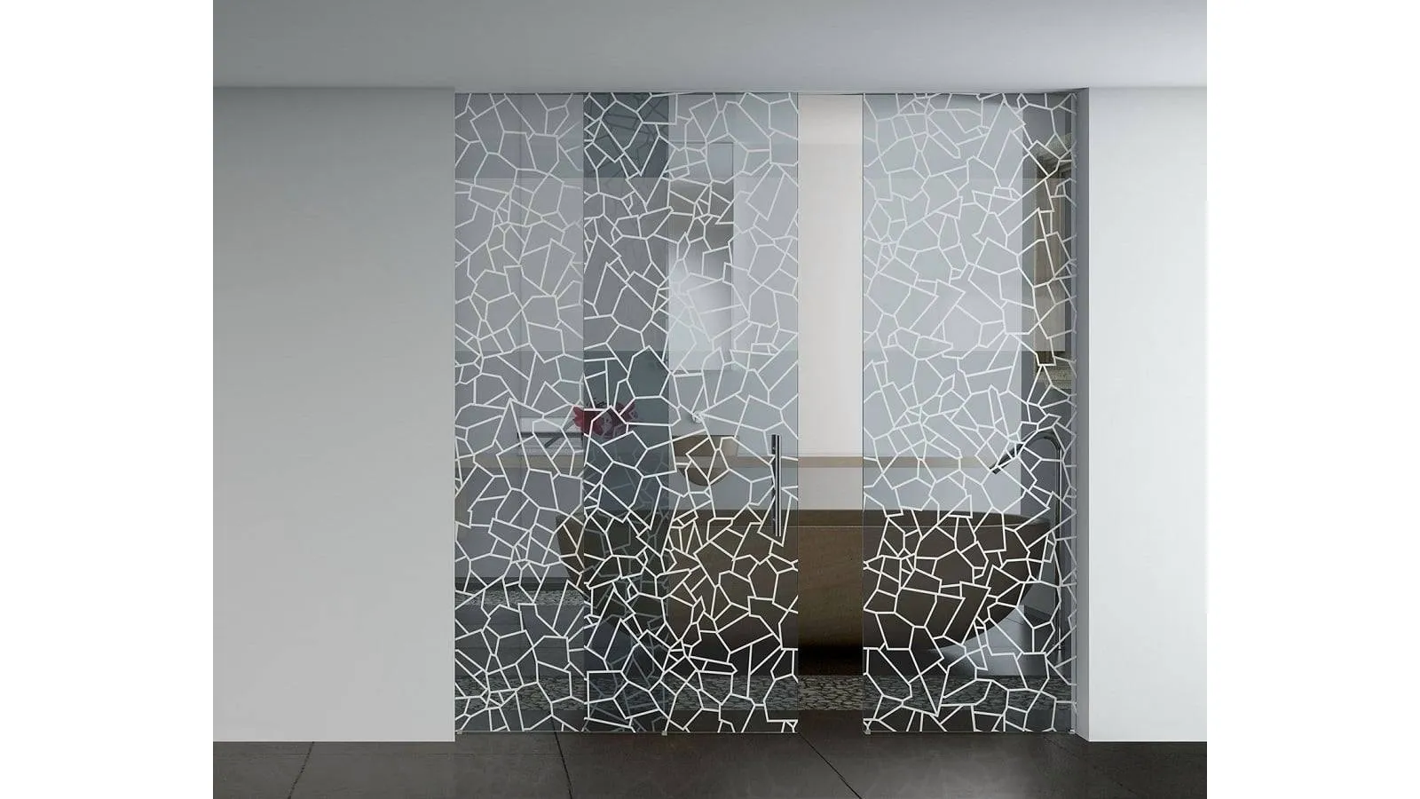 Porta per interni scorrevole Space Petra di Foa