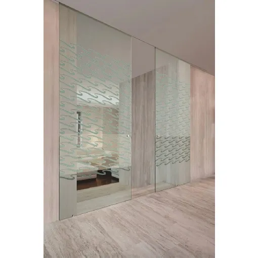 Porta per interni scorrevole Space Surf di Foa