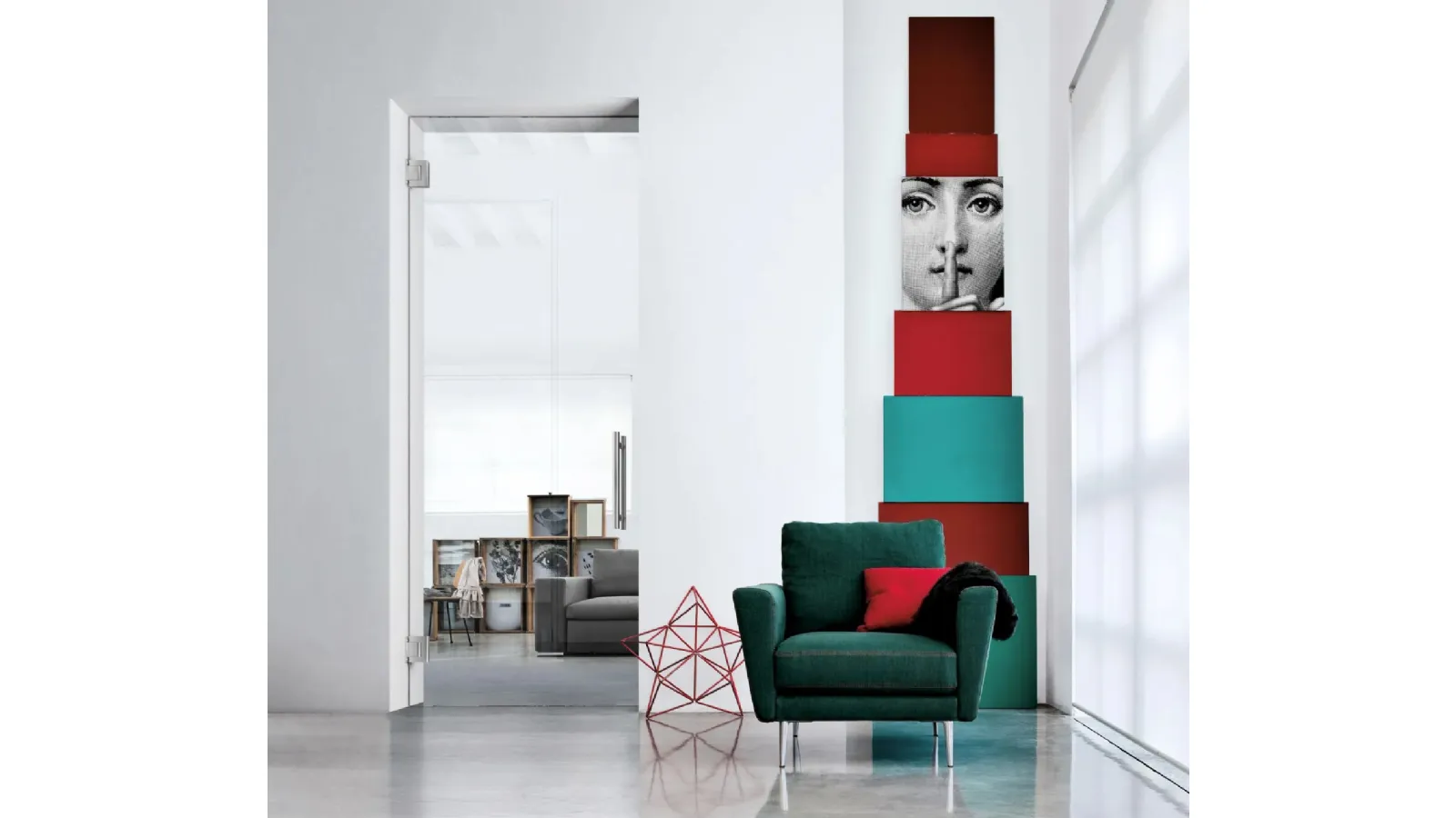 Porta per interni Tao a Bilico di Doal