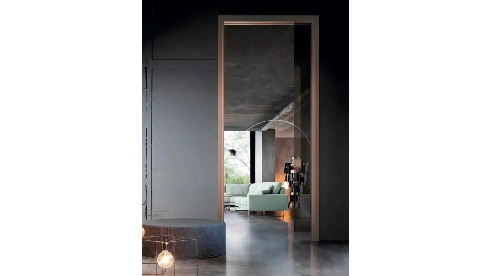 Porta per interni scorrevole Tao a Scomparsa di Doal