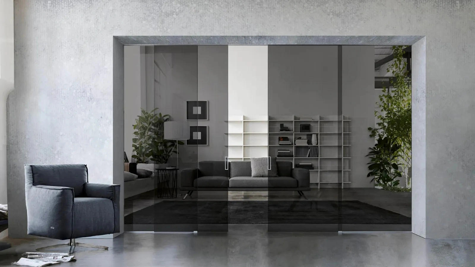 Porta per interni Tao Sospesa di Doal