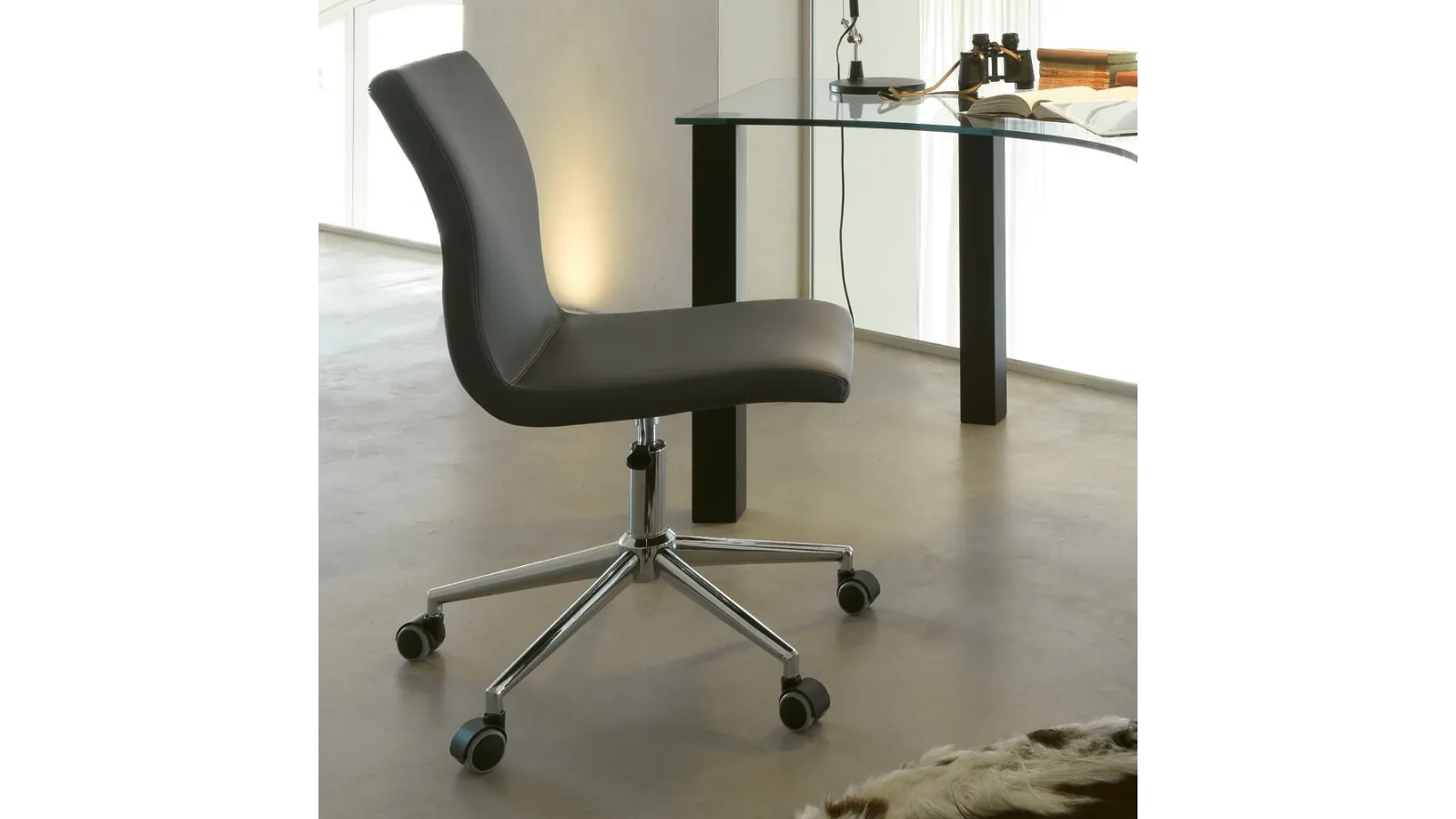 Sedia Operativa in ecopelle Dina di Ponti Terenghi