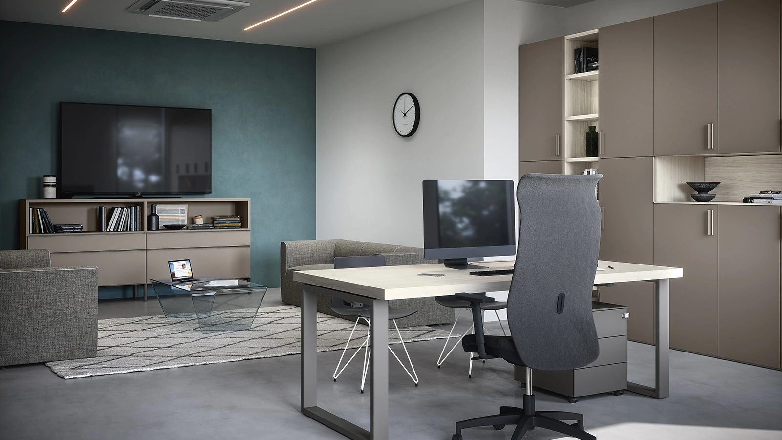 Scrivania Direzionale 02A di Cinquanta3