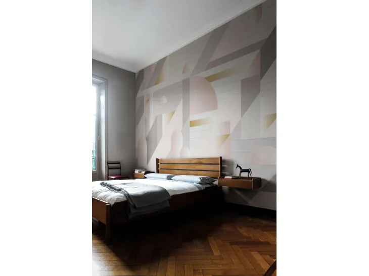Carta da parati astratta dai colori tenui Archipelago di London Art