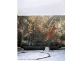 Carta da parati con salto di tigre Gobelin II di London Art