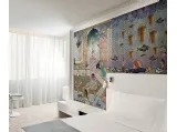 Carta da parati in stile orientale Mondrian Doha di London Art
