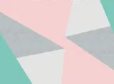 Carta da parati Polygons di Inkiostro Bianco