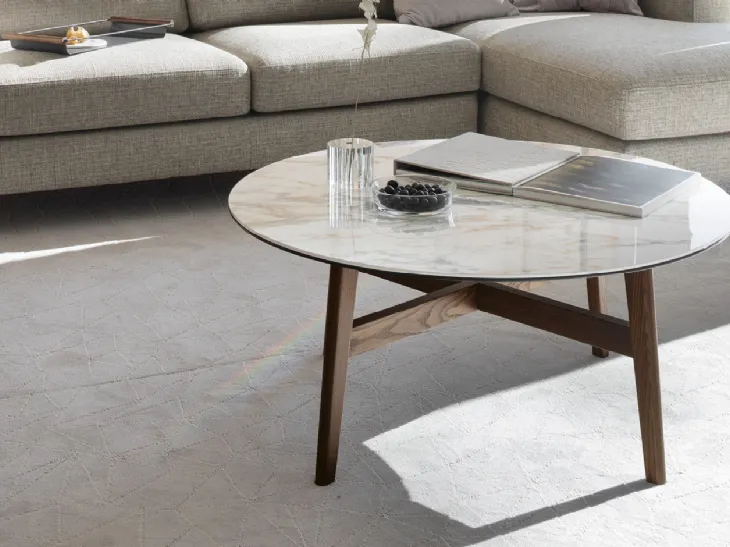 Tavolino rotondo Abrey di Calligaris