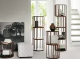Contenitore moderno in legno Cell di Porada