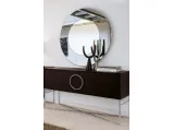Specchio rotondo da parete Forvanity di Porada