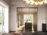 Porta per interni Manhattan Doppia Scorrevole di Henry Glass