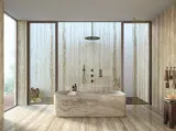 Porta per interni Vitra Battente Travertino 01 di Henry Glass