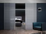 Porta per interni Vitra-Scorrevole-Trame Henry Glass