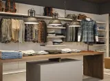 Cabina Armadio 16B in melaminico Nove Naturale di Cinquanta3