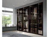 Armadio con ante battenti Glass Up in vetro di Dall'Agnese