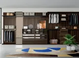 Armadio Project Up Cabina Armadio in materico Rovere termotrattato di Dall'Agnese