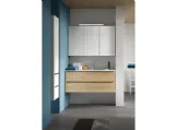 Mobile da Bagno sospeso in melaminico effetto legno 46 06 di Arcom