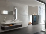 Mobile da Bagno sospeso laccato opaco Goya 29 di Arcom